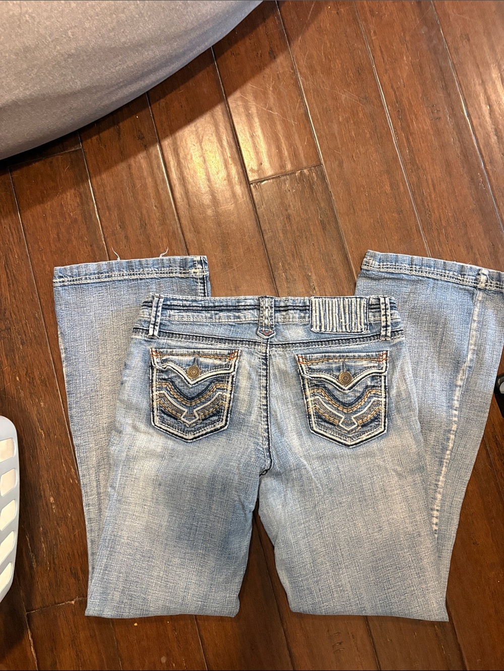 Hydraulic Light Blue Flare Jeans - Picture 3 of 3